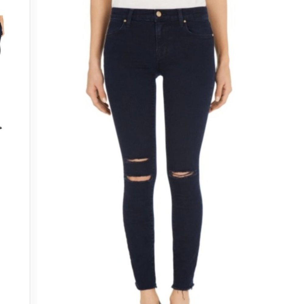NWT j brand cropped skinny  blue mercy